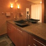 Bathroom sink at Fisher Jones Family Dentistry