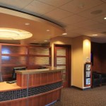 Fisher Jones Family Dentistry Front desk and waiting area
