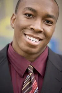 A man smiling
