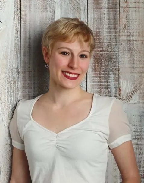 Smiling woman from our staff